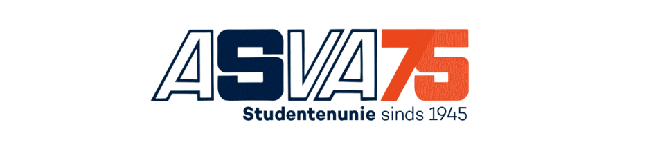 Het lustrum-logo van de Asva